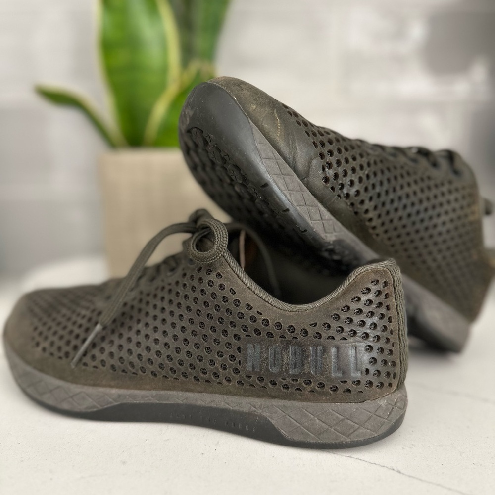 NOBULL Olive/ Brown Trainer Shoes